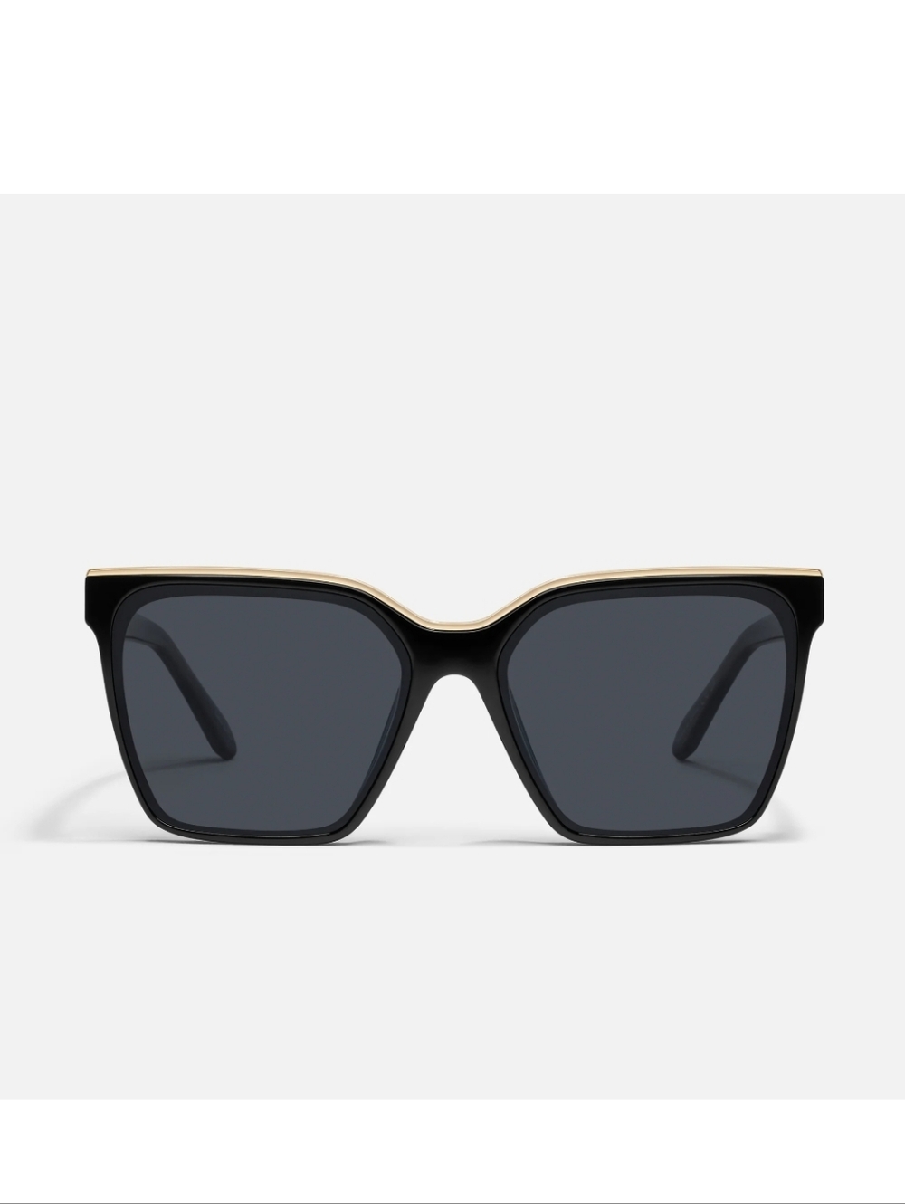 Quay Level Up Black/Gold/Smoke Polarized